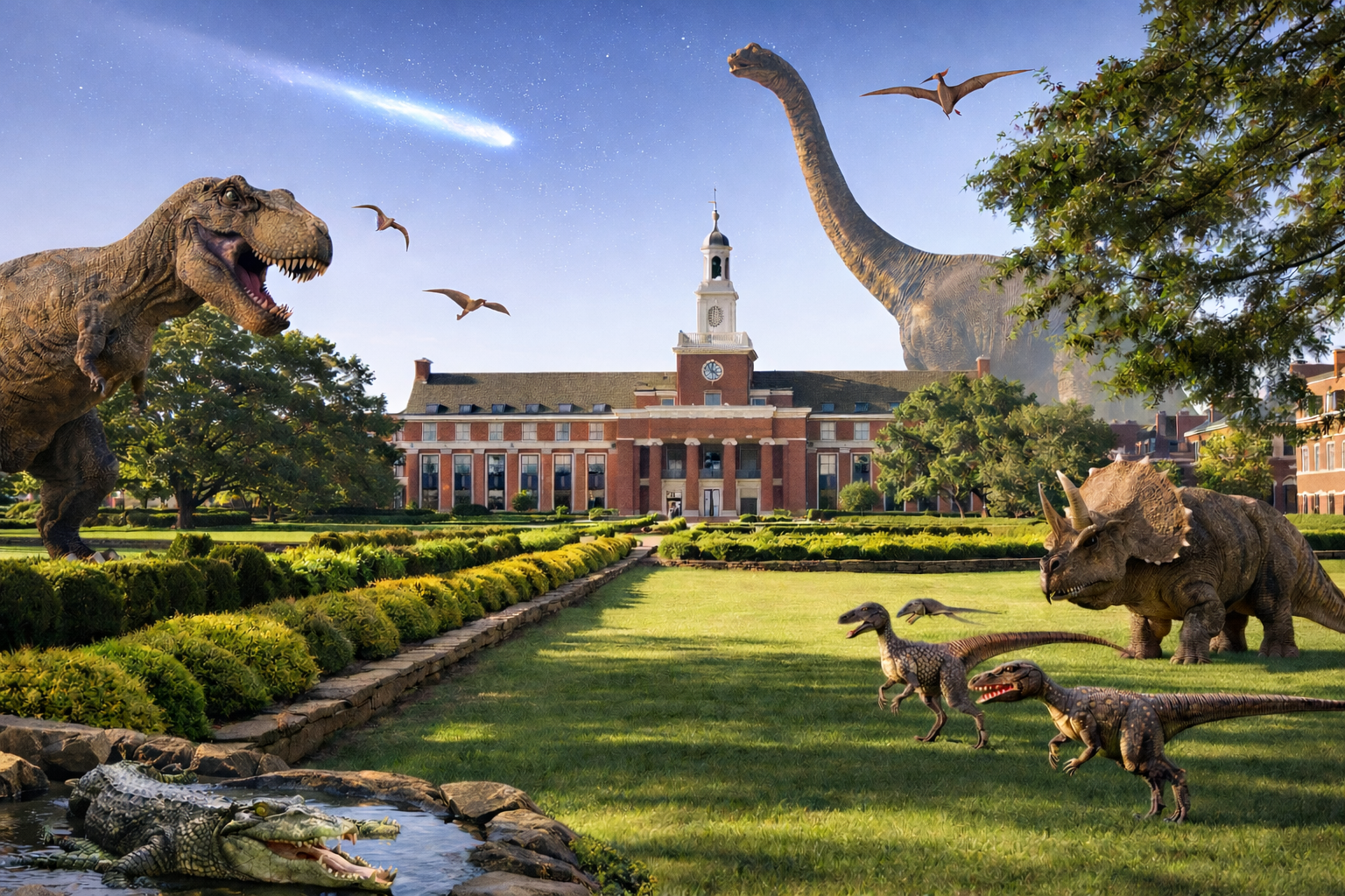 story of dinosaurs at osu